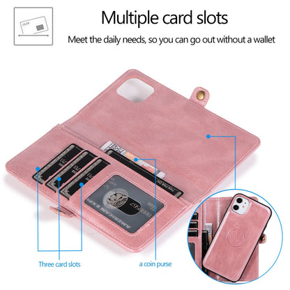 Suitable for iPhone 13 Pro multifunctional phone case Apple 14 Promax Apple wallet protective case 12 card insertion