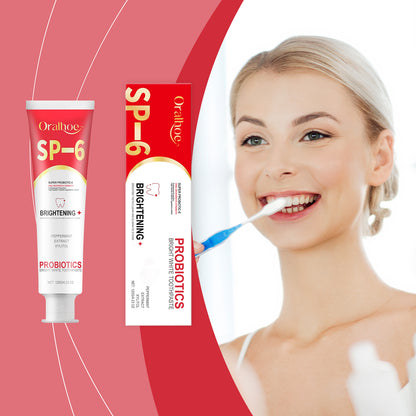 ORALHOE probiotic toothpaste for teeth cleaning, hygiene, freshness and care, oral care toothpaste