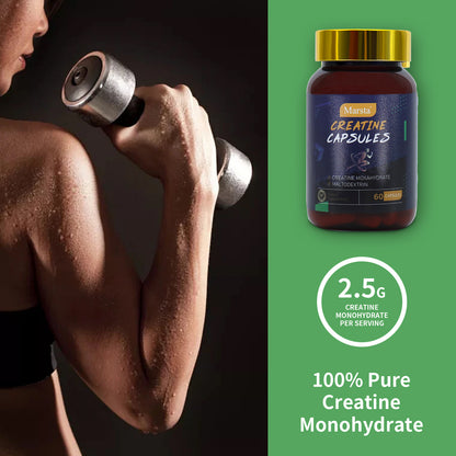 Creatine monohydrate capsules