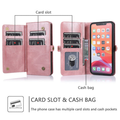 Suitable for iPhone 13 Pro multifunctional phone case Apple 14 Promax Apple wallet protective case 12 card insertion