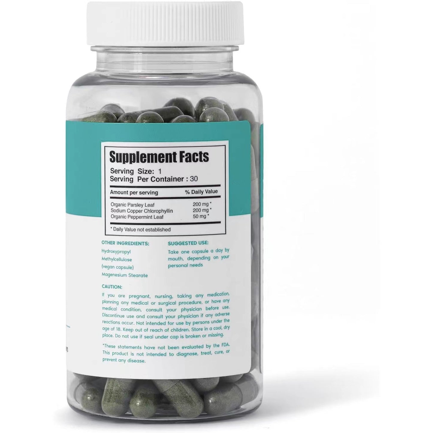 Chlorophyll Capsules Body Magic Capsules GMP Chlorophyll Capsules