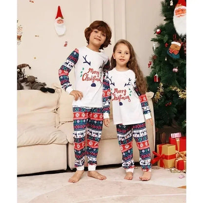 2024 Christmas Pajamas Family Set Red Green Mother Kids Adult Baby Xmas Family Matching Outfits Family Christmas Pajamas Clothes