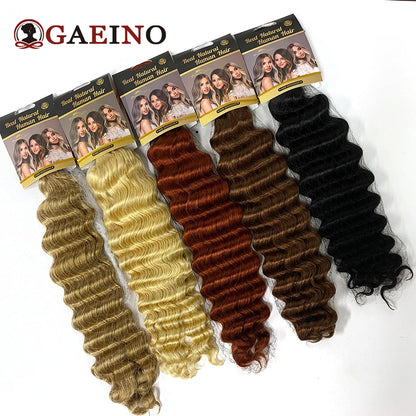 Deep Wave Bulk Hair Human Hair Braiding Color Natural Black No Weft Bulk Human Hair For Braiding Extensions Salon Quality 14-28"