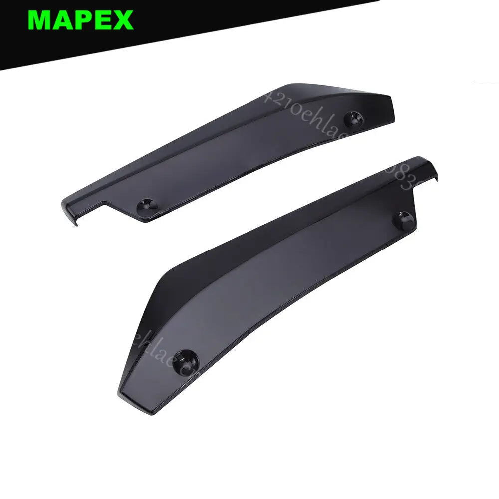 For Mazda 2 3 5 6 CX-3 CX5 CX-7 Rear Bumper Lip Diffuser Splitter Canard Spoiler