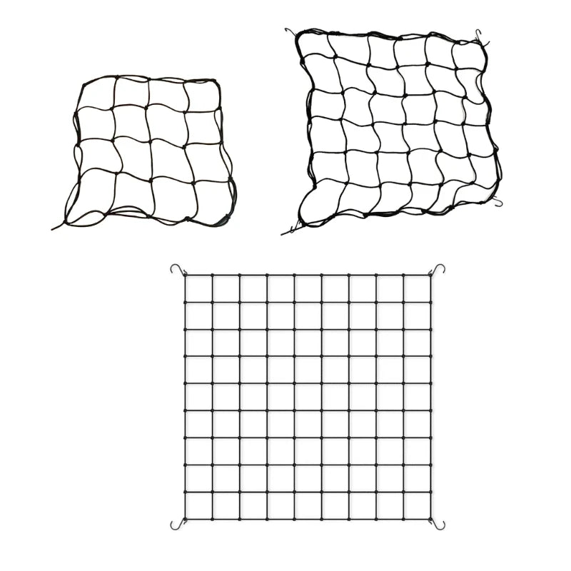 Plant Support Scrog Net Elastic Trellis for Greenhouses Tent 40x40/60x60/90x90cm Dropship