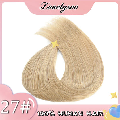 60Grams Lightweight Straight Clip In Human Hair Extensions Full Head 3Pcs Ombre Color Brazilian Machine Remy Hairpiece for Women