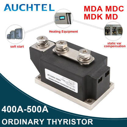 DC Diode Rectifier Module MDC 400A 500A 1600V  Crimp Connect Power Semiconductor Relays