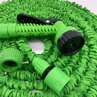 Garden Hose Pipe Water Hose Expandable Magic Hose 7 Patterns Water Gun Foam Pot flexible reels hose Car Wash Gun Sprayer