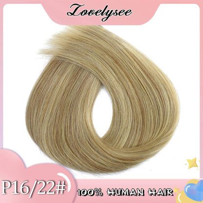 60Grams Lightweight Straight Clip In Human Hair Extensions Full Head 3Pcs Ombre Color Brazilian Machine Remy Hairpiece for Women