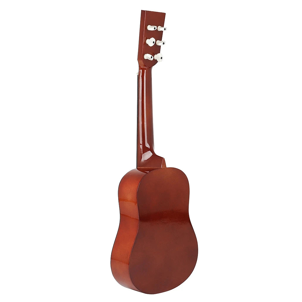 25Inch Mini Small Guitar Basswood 6 Strings Acoustic Guitar with Pick Strings for Beginner Children Kids