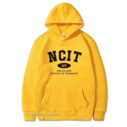 Ncit 127 Hoodies Letter Print Nct Men/Women Sweatshirts Hoodie Oversized Pullover Harajuku Streetwear Tracksuits Clothes