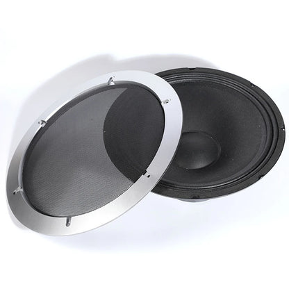 Speaker Net Cover 12Inch Plastic Frame, Metal Iron Wire Grilles Professional Speaker Cover Audio Equipment Parts