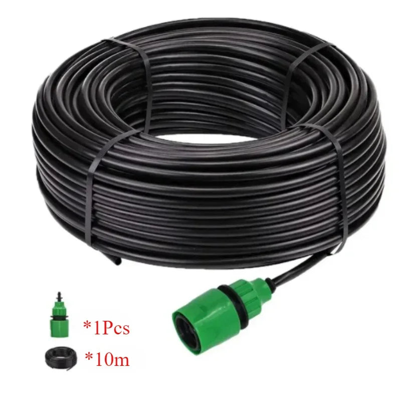 DIY 5-50m PVC Garden Watering Garden Hose 4/7mm Micro Irrigation Pipe Drip Watering Kits with Adjustable Drippers Punch Tool