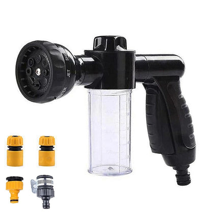 8Function Portable Auto Foam Lance Water Gun High Pressure Nozzle Jet Car Washer Sprayer Garden Clean Tool Automobiles Wash Tool