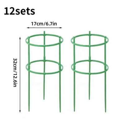 Plant Support Pile Garden Semicircle Flower Stand Cage Plant Grow Fixing Rod Vine Climbing Bracket Stake Holder Bonsai Tool New