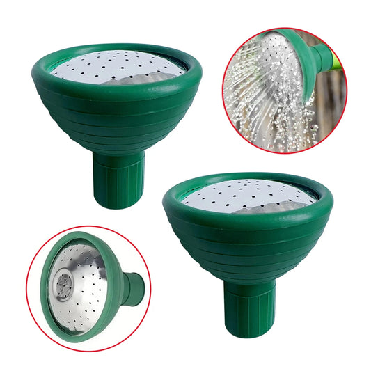 2cm Interface Universal Watering Can Replacement Nozzle Adjustable Garden Lawn Plant Irrigation Sprayer Head Watering Tool 2Pcs