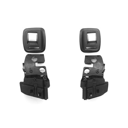 Car Rear Seat Backrest Bracket Lock + Seat Catch Cover For Benz W176 A180 C117 X156 CLA200 GLA200