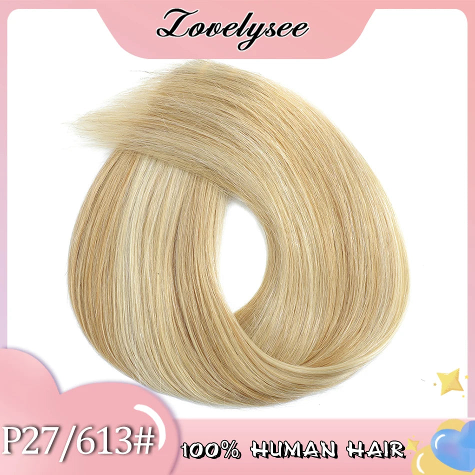 60Grams Lightweight Straight Clip In Human Hair Extensions Full Head 3Pcs Ombre Color Brazilian Machine Remy Hairpiece for Women