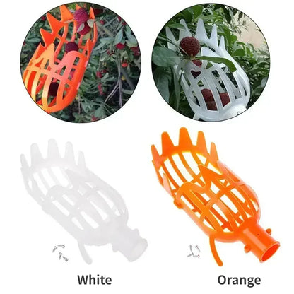 1pc High-Altitude Fruit Picker Loquat Bayberry Plastic Garden Fruit Picking Tool Harvester Catcher For Hand Peach, Plum, Jujube,