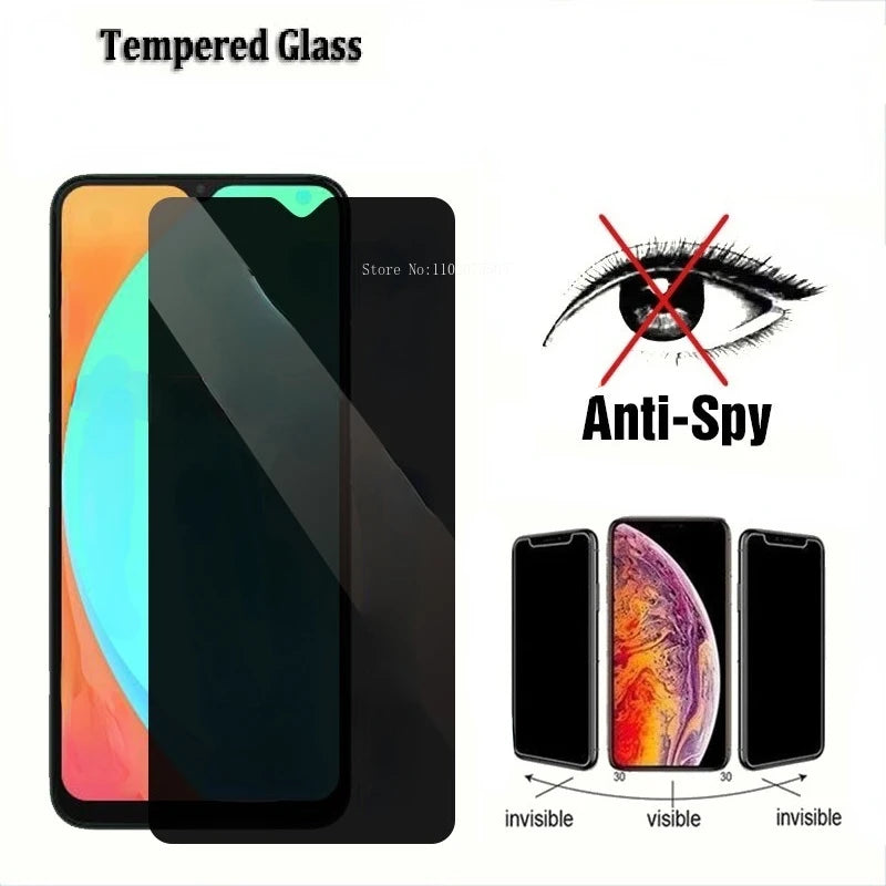 Privacy Glass Screen Protector for Samsung  A53 5G A52S A13 A03 A03S A73 A33 A23 Anti SpyGlass for A52 A32 A22 A12 A51 A71 A21S