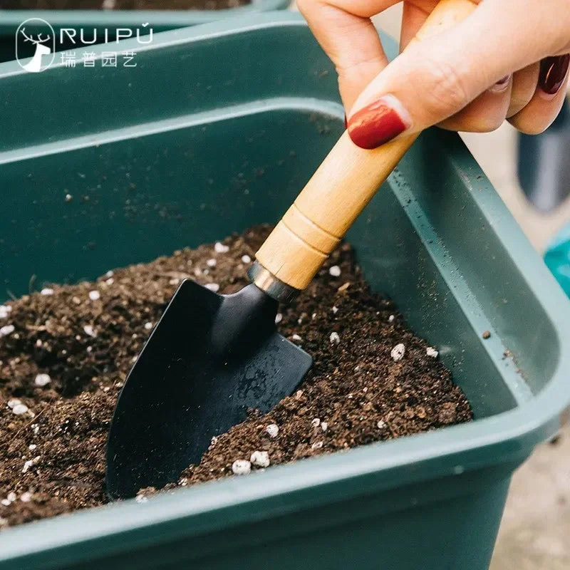 3Pcs/Set Mini Garden Tool Set For Garden Plants Flower Pot Cactus Vegetables Digging Weeding Indoor Small Plants Garden Tools